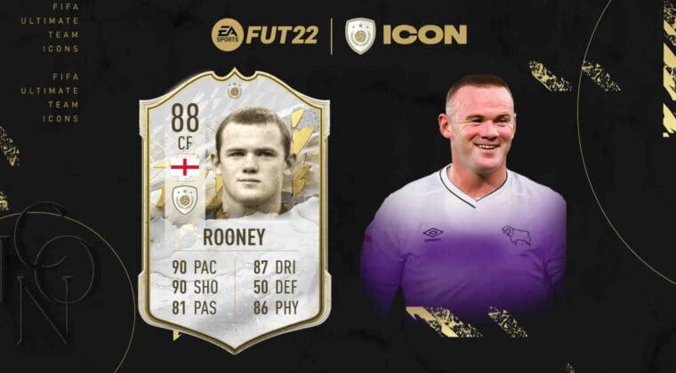 Imagen de FIFA 22 Icon Swaps: review de Wayne Rooney Medio. ¿Delantero de primer nivel? ¿Una carta muy competitiva?