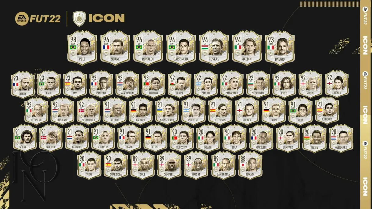 FIFA 22: la mitad de los Iconos Prime ya está disponible en Ultimate Team