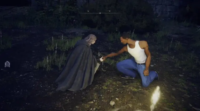 Imagen de ¿Te imaginas a CJ de GTA San Andreas en Elden Ring? Pues este genial mod lo hizo posible