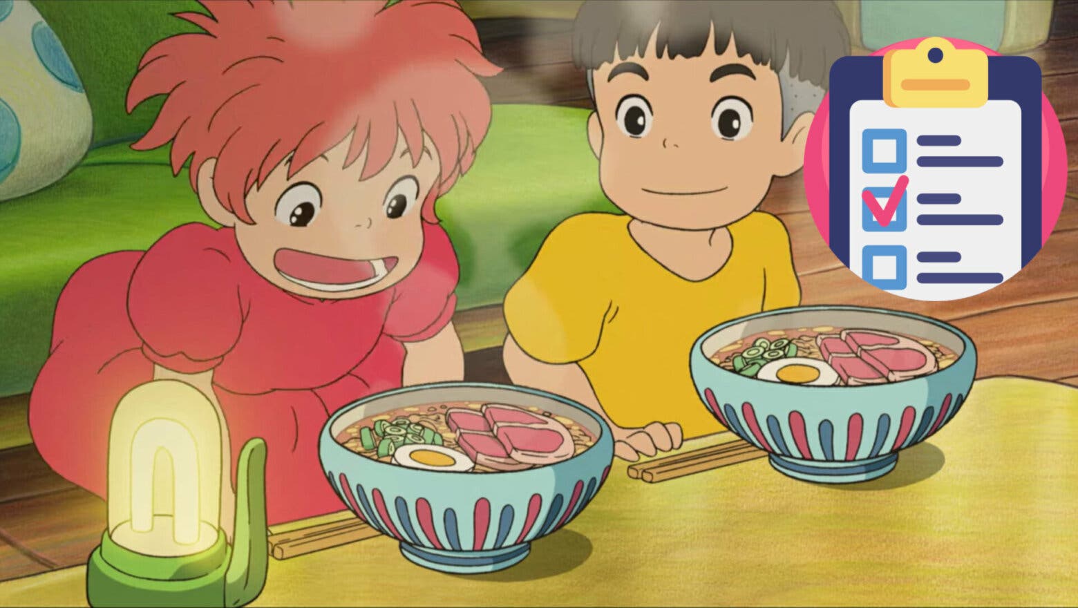 Juego Studio Ghibli comida