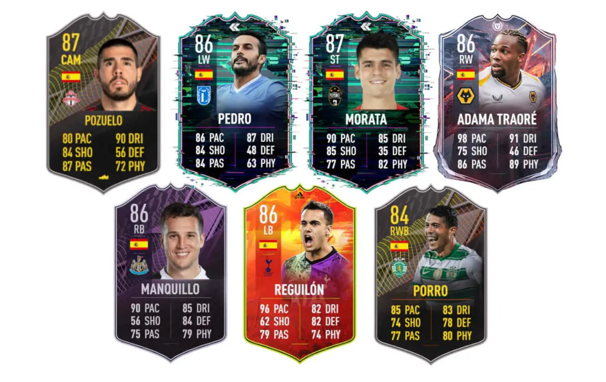 FIFA 22: ¿Más interesante que Benzema Flashback? Review de Morales Winter Wildcards Ultimate Team links naranjas