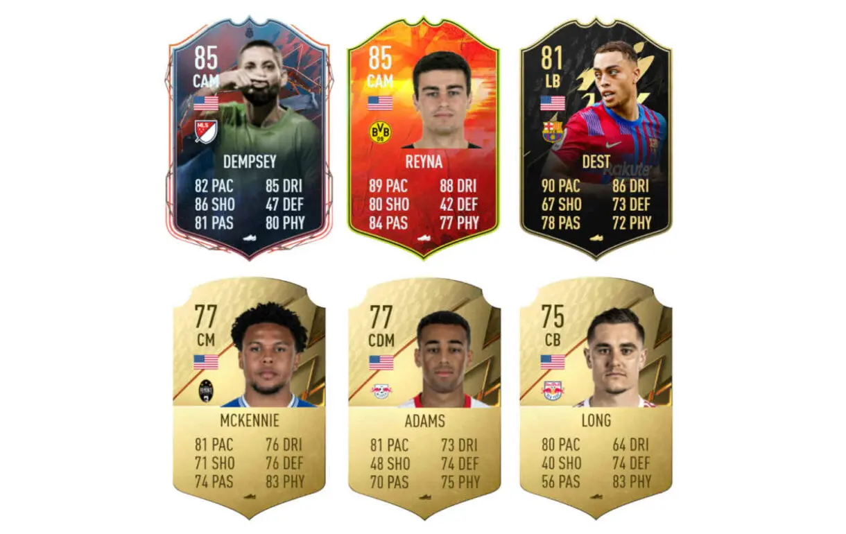 FIFA 22: ¿Merece la pena Christian Pulisic FUT Versus? ¿Qué versión elijo?+ Solución del SBC Ultimate Team links naranjas