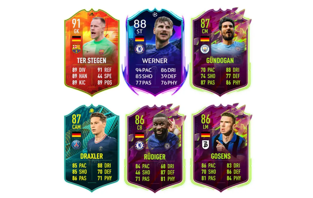 FIFA 22: ¿Merece la pena Niklas Süle Showdown? + Solución del SBC Ultimate Team links naranjas