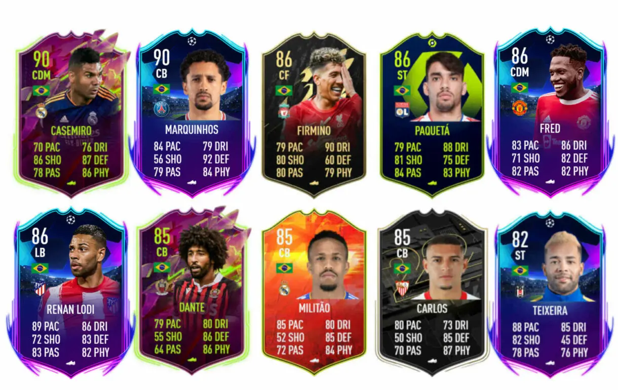 FIFA 22: análisis de Everton FUT Versus free to play. ¿Un extremo útil para plantillas competitivas? Ultimate Team links naranjas