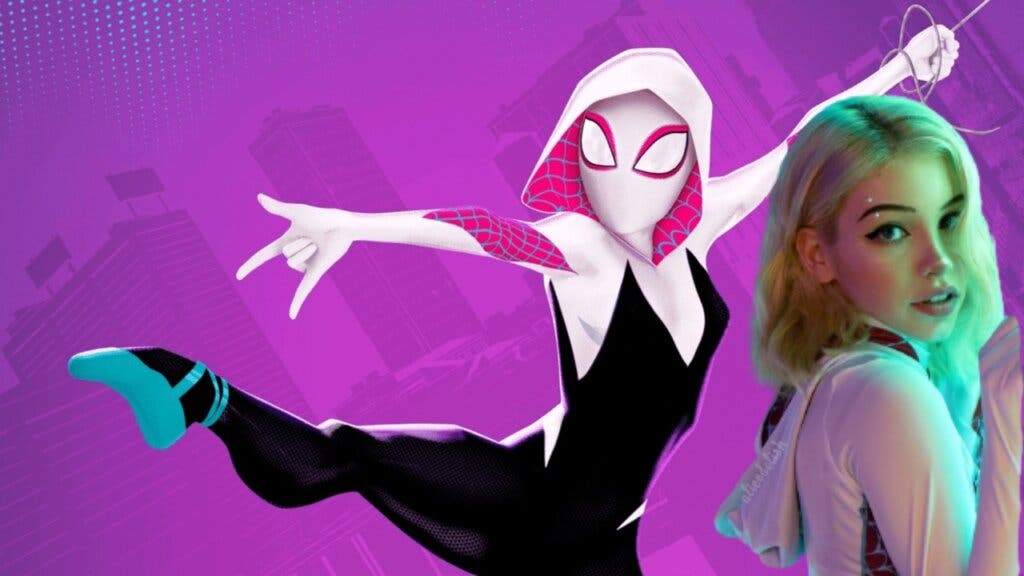 marvel chica le da vida a spider gwen con un extraordinario cosplay