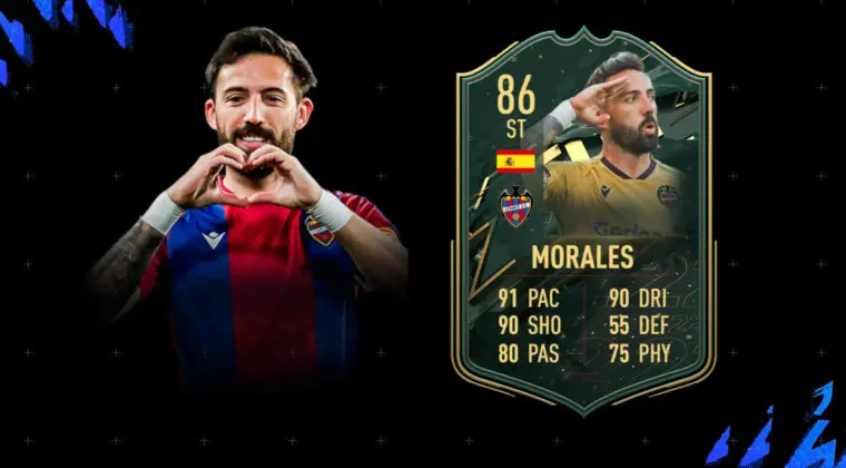 Imagen de FIFA 22: ¿Más interesante que Benzema Flashback? Review de Morales Winter Wildcards
