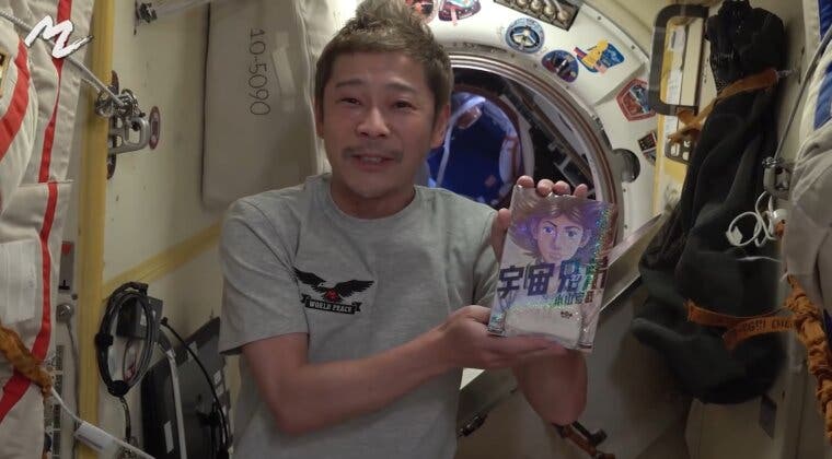 Imagen de Un multimillonario japonés llega al espacio con un manga y pasa esto