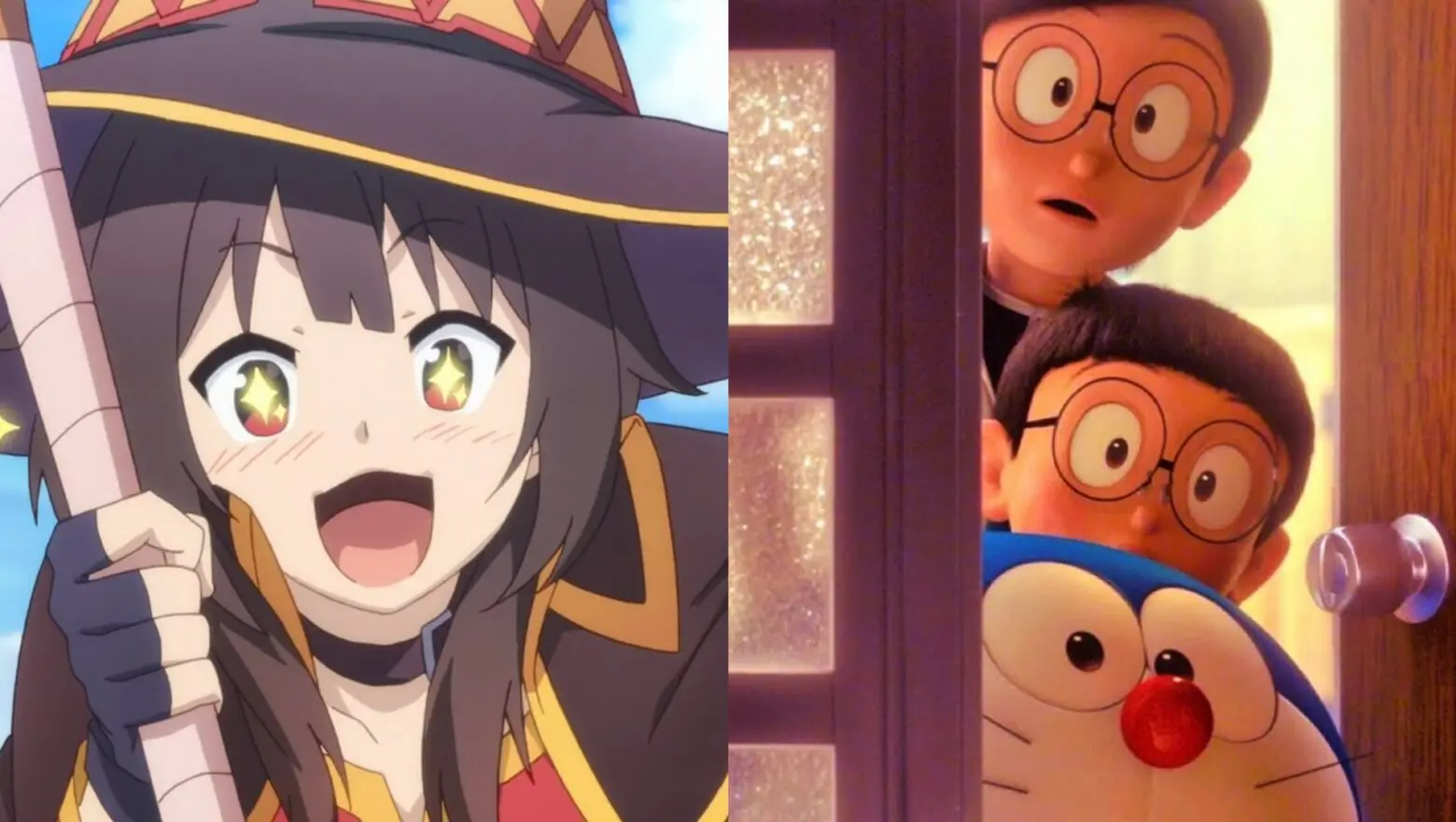 netflix konosuba doraemon