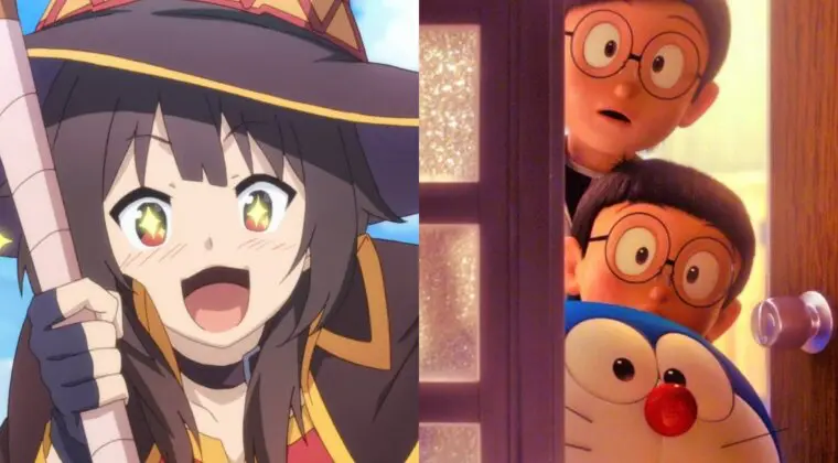 Imagen de La temporada 2 de KonoSuba y Stand By Me Doraemon 2 llegarán a Netflix