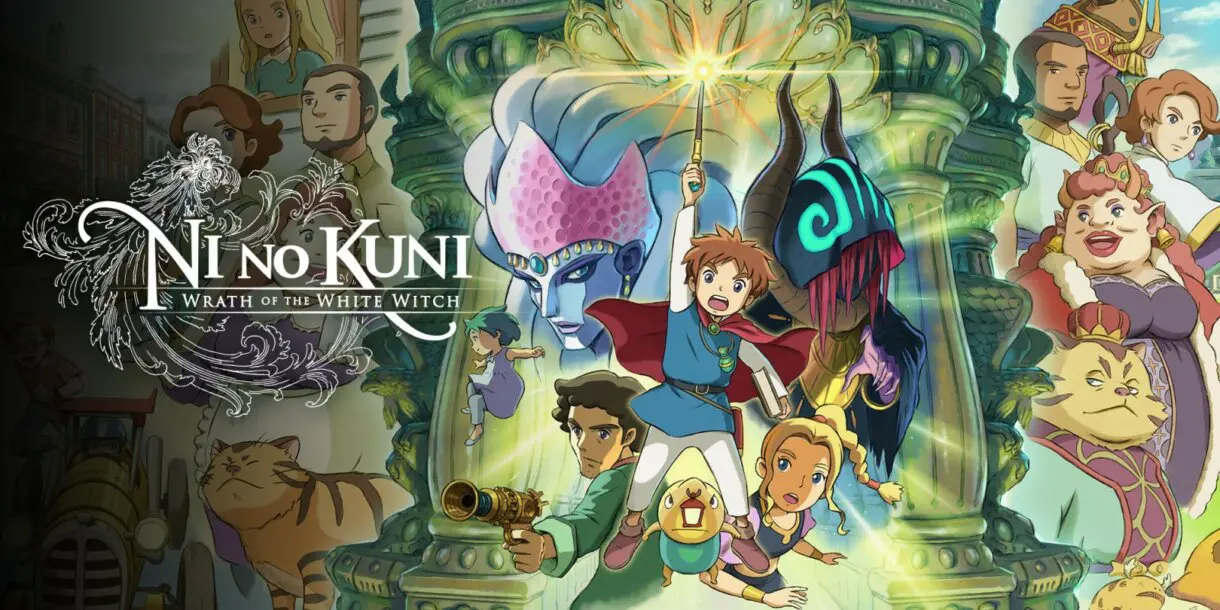 Ni no Kuni la ira de la Bruja Blanca JRPG