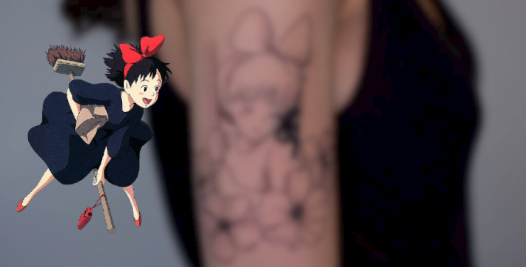 Nicky la aprendiz de bruja tatuaje