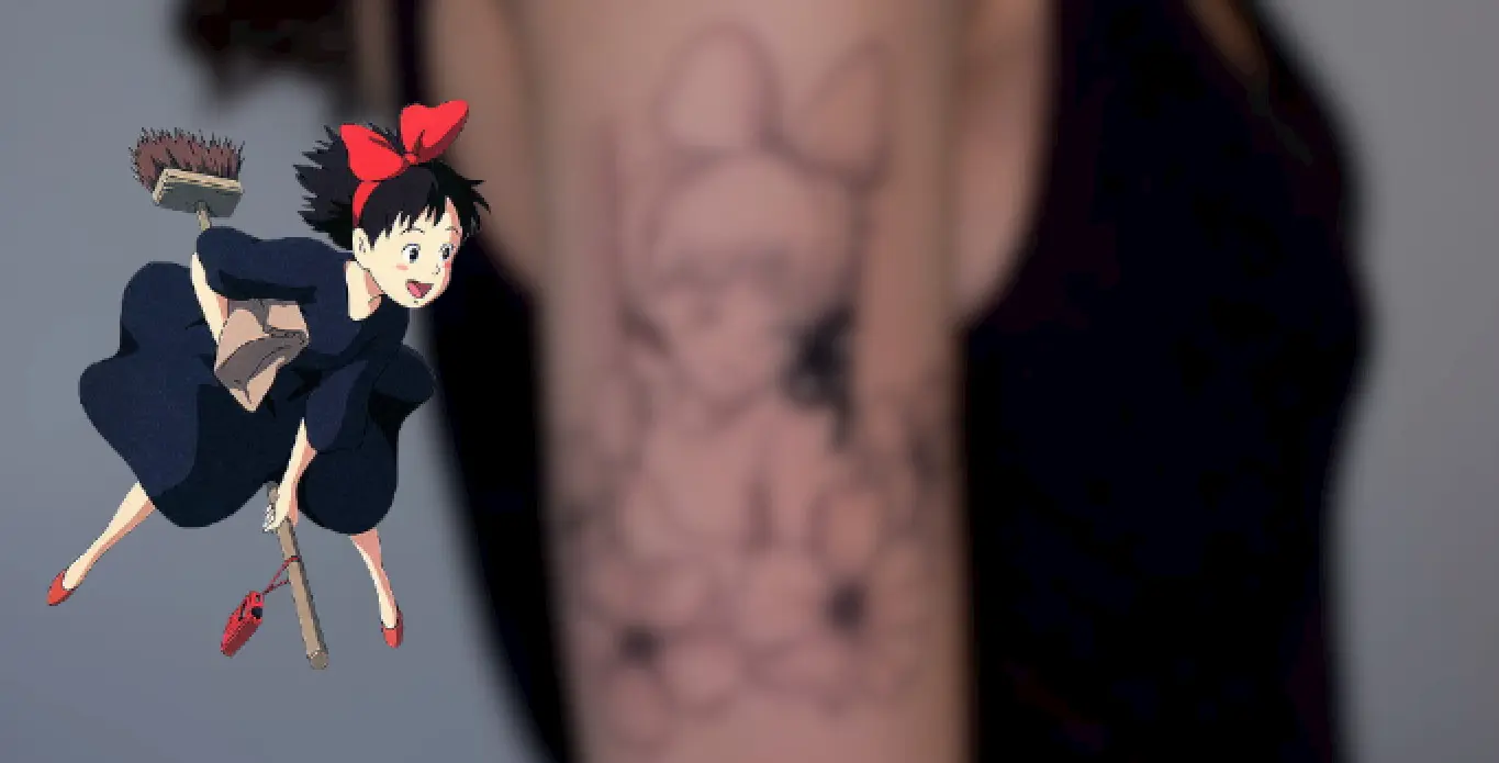 Nicky la aprendiz de bruja tatuaje