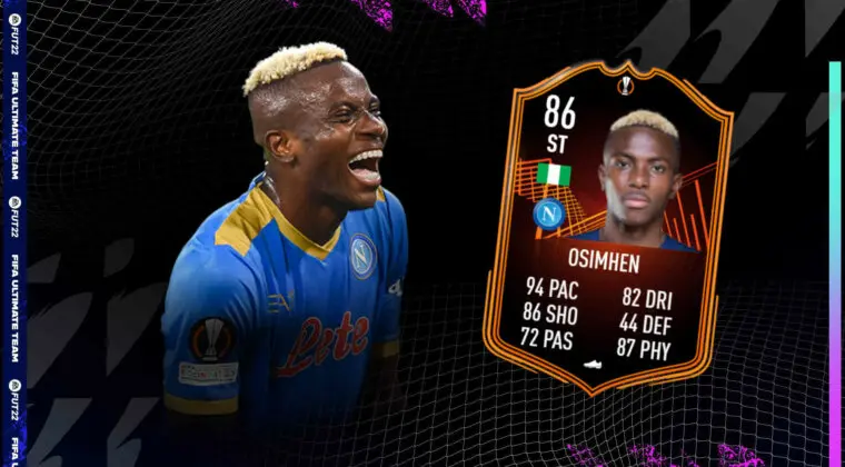 Imagen de FIFA 22: esta es la nueva carta especial gratuita de Ultimate Team (Víctor Osimhen TOTGS)