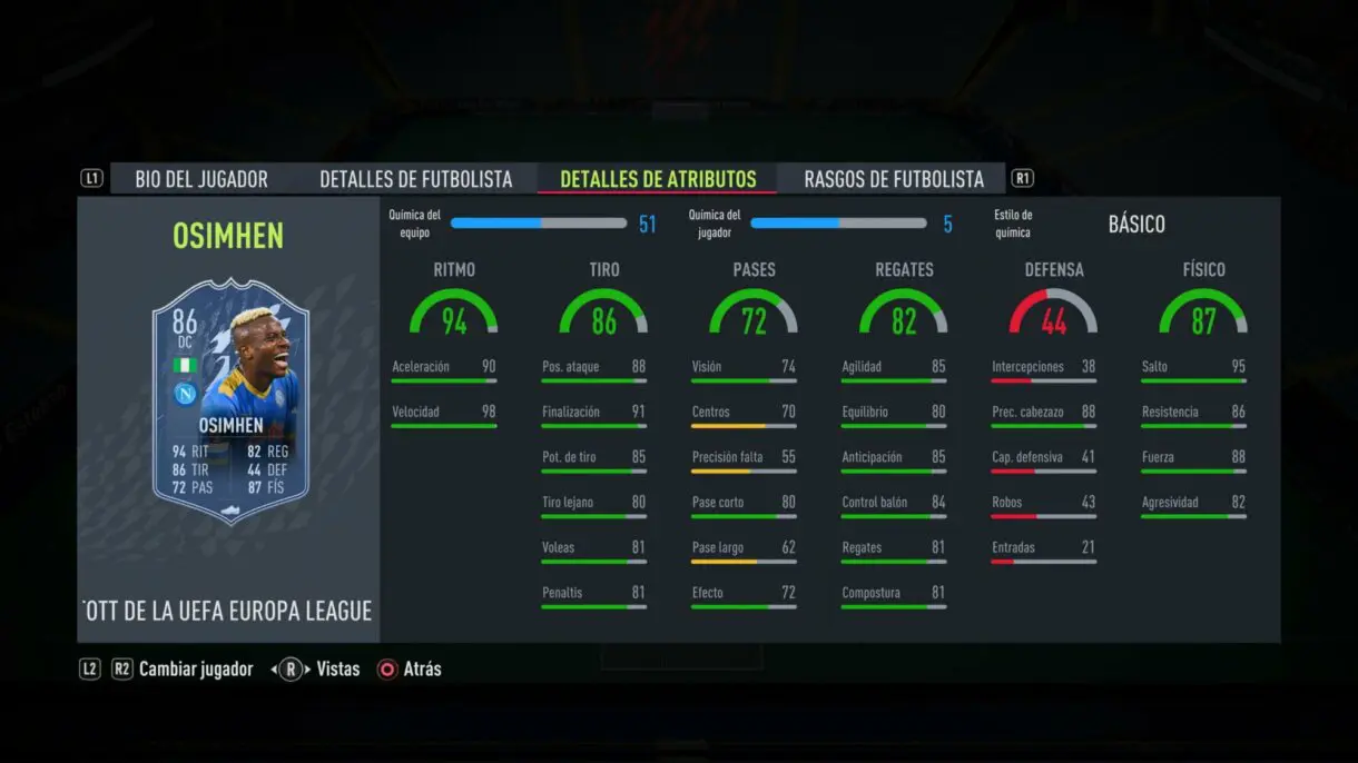 FIFA 22: esta es la nueva carta especial gratuita de Ultimate Team (Víctor Osimhen TOTGS)