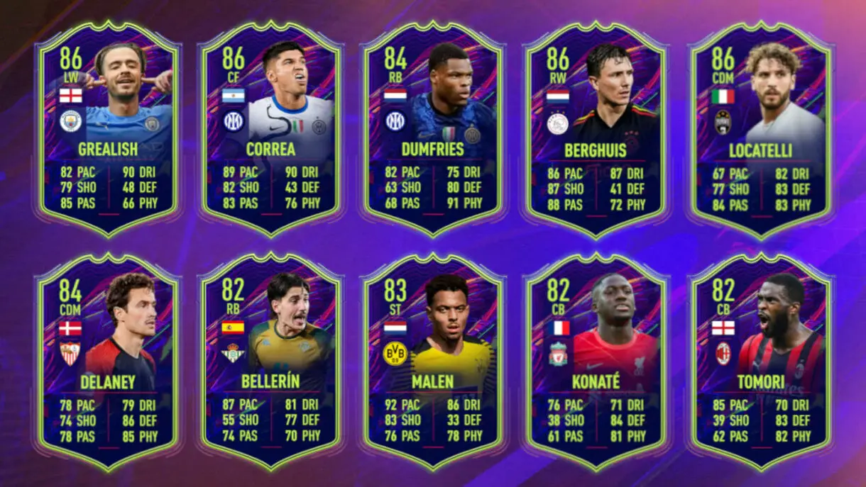 FIFA 22: última oportunidad para los OTW del Atlético de Madrid (seguimiento de Ones to Watch, novena semana) Ultimate Team upgrades ya logrados 2