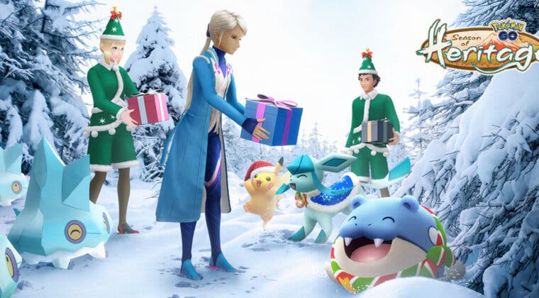 Imagen de Pokémon GO presenta su Evento de Navidad 2021, que nos trae a Bergmite