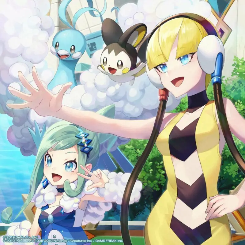 Pokemon Masters EX arte Camila Ariana