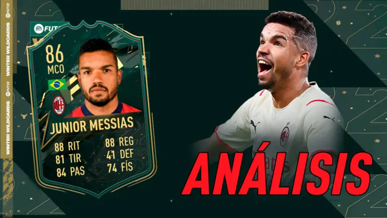 FIFA 22 Ultimate Team Análisis Junior Messias Winter Wildcards