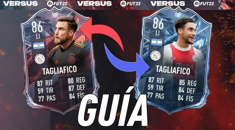 Imagen de FIFA 22: guía para conseguir a Tagliafico FUT Versus (Fuego o Hielo) gratuito