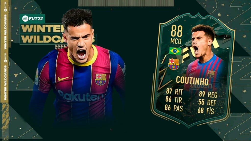 FIFA 22 Ultimate Team SBC Coutinho Winter Wildcards