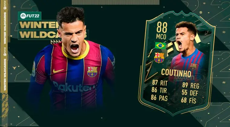 Imagen de FIFA 22: ¿Merece la pena Philippe Coutinho Winter Wildcards? + Solución del SBC
