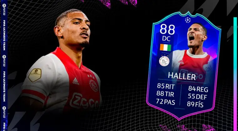 Imagen de FIFA 22: ¿Merece la pena Sébastian Haller TOTGS? + Solución del SBC