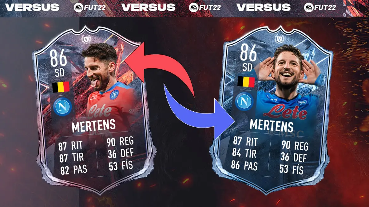 FIFA 22 Ultimate Team SBC Mertens FUT Versus