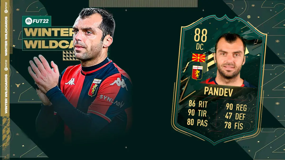 FIFA 22 Ultimate Team Pandev Winter Wildcards