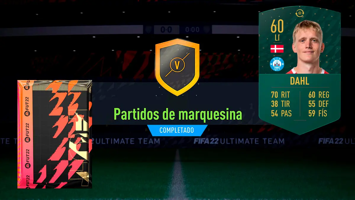 FIFA 22 Ultimate Team SBC Partidos de marquesina 30-12-2021