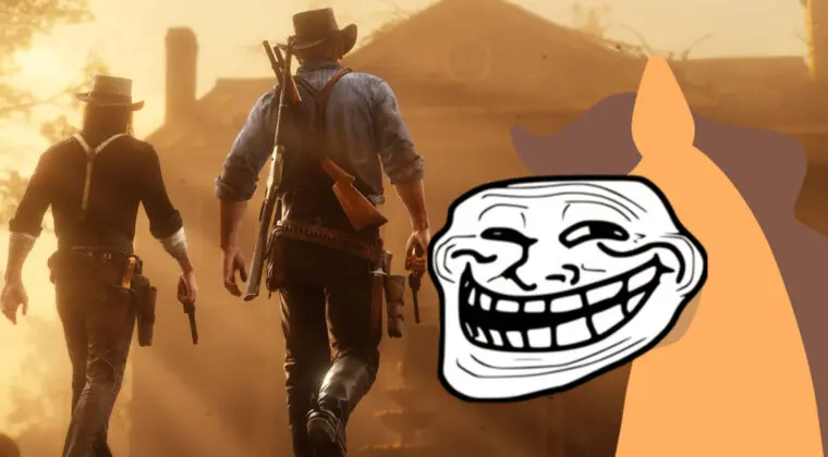 Imagen de El gracioso bug por el que un NPC de Red Dead Redemption 2 vuela por culpa de su caballo
