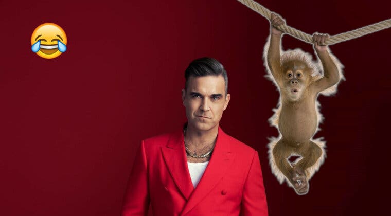 Imagen de ¡De locos! Un mono creado con CGI dará vida a Robbie Williams en su biopic