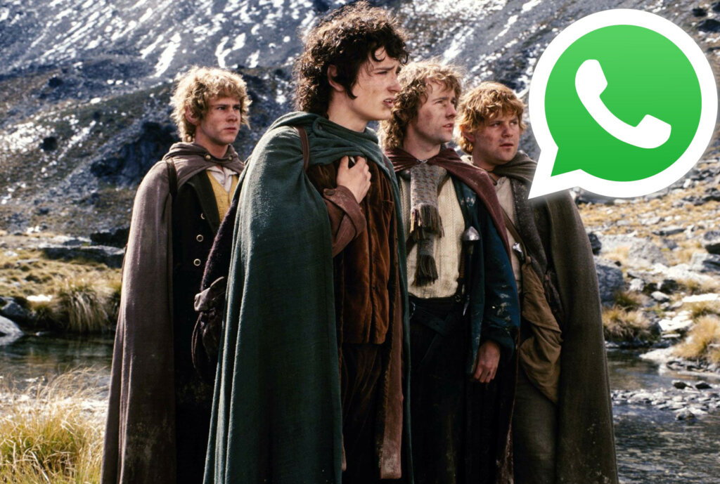 El señor de los anillos whatsapp