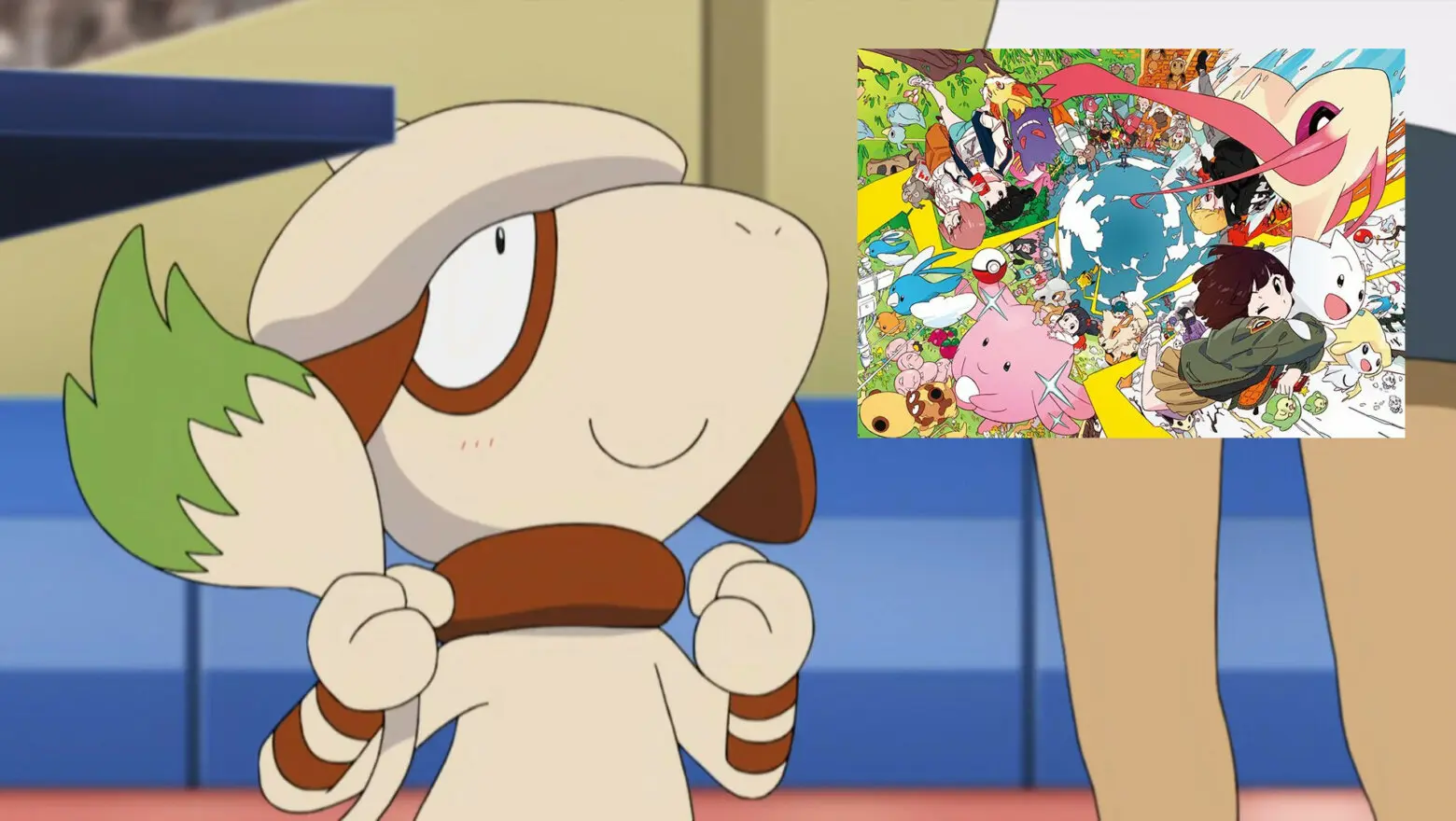Smeargle Pokemon arte