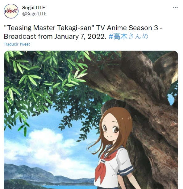 Karakai Jozu no Takagi-san 3 Temporada Vai Ter? Takagi, Teasing