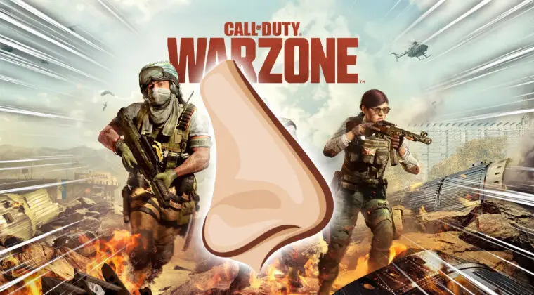 Imagen de Este bug de Warzone no es común pero es tan gracioso que deberías verlo; la nariz del personaje tapa la mira