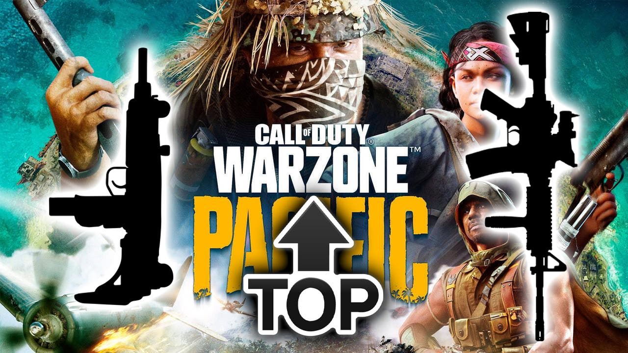 warzone pacific top armas