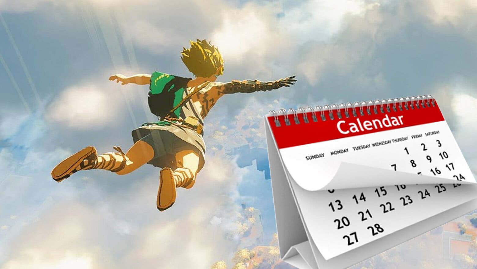 zelda breath of the wild 2 calendario