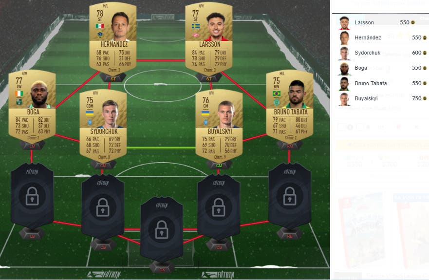 FIFA 22 Ultimate Team Mejora 81+