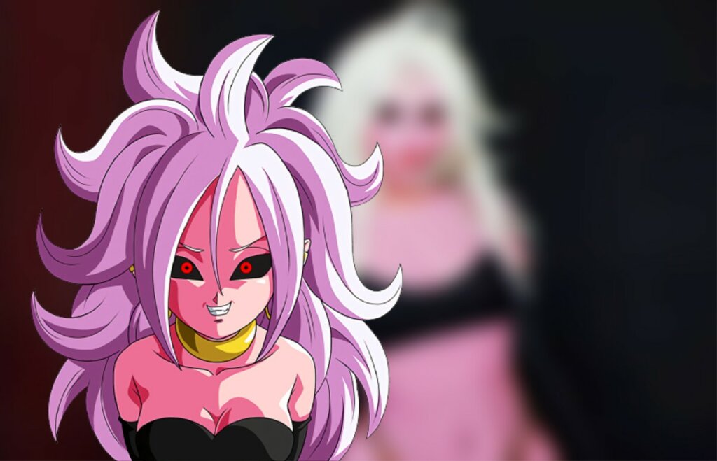 androide 21 cosplay bien