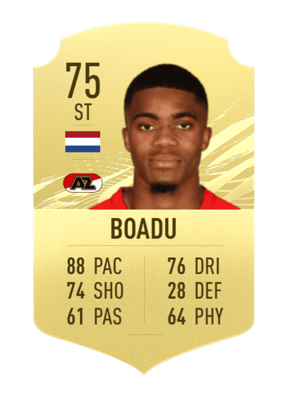 FIFA 21 Modo Carrera: jóvenes promesas con potencial alto, a buen precio y que puedes fichas desde el primer día Boadu