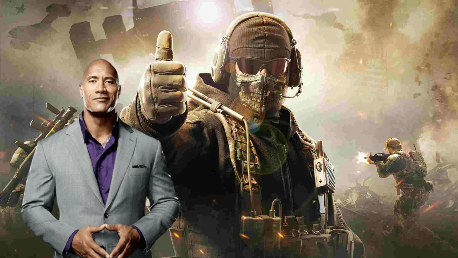 call of duty Dwayne Johnson