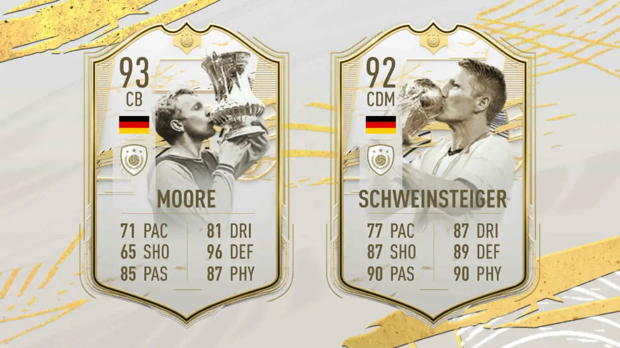 FIFA 22: filtrada la carta Moments de Iker Casillas Icono Ultimate Team ejemplo de cartas antiguas con trofeos.