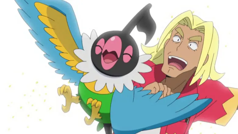 Chatot Laki anime Pokemon