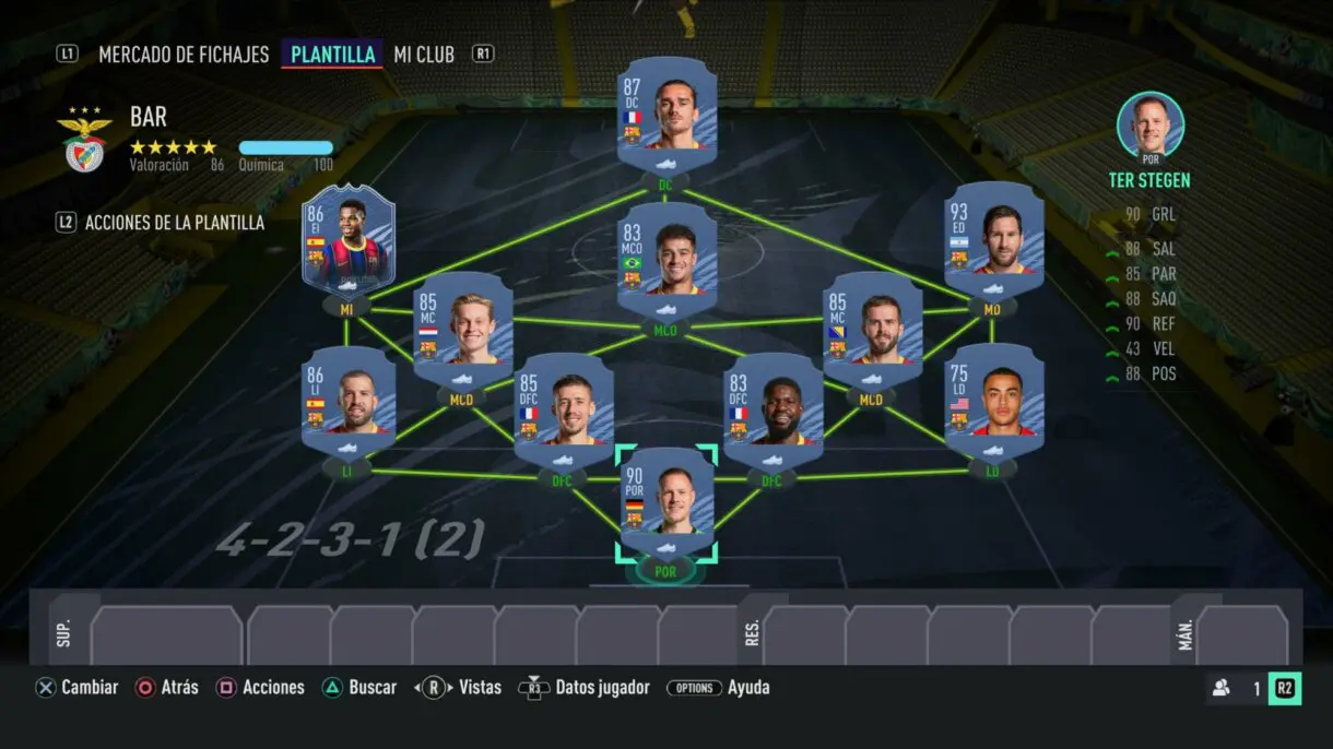 FIFA 21: ¿Barcelona o Real Madrid? Vota por el mejor equipo para Ultimate Team equipo del Barcelona
