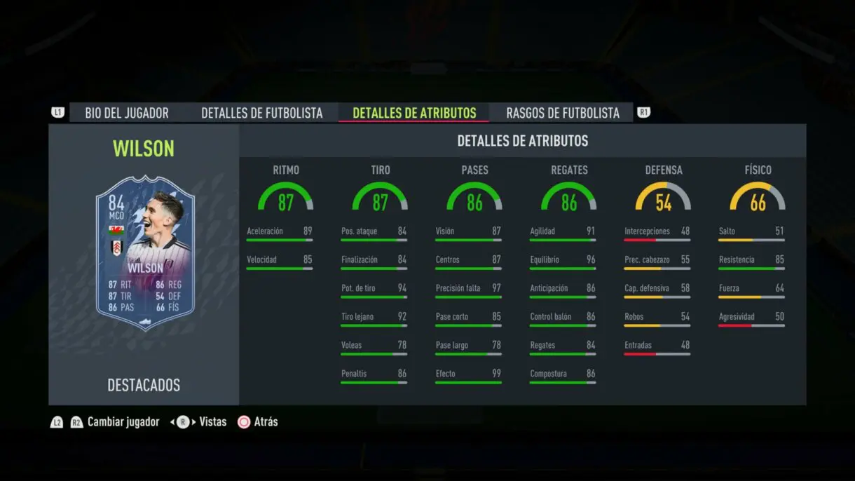 FIFA 22: las brutales estadísticas de Fofana destacan entre las nuevas cartas Headliners Ultimate Team stats in game Harry Wilson