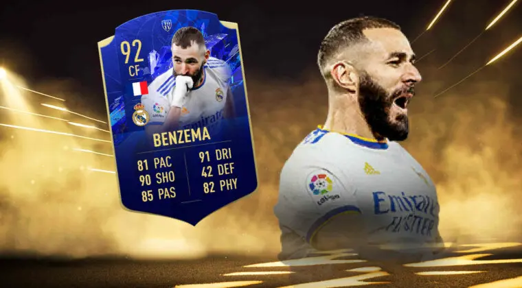 Imagen de FIFA 22: ¿Mejor que el Flashback? Review de Benzema TOTY Honorífico