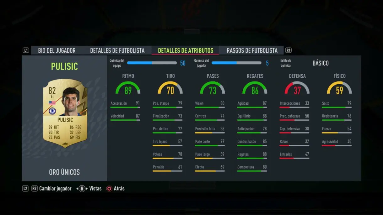 FIFA 22 medias: ¿Uno de los mejores atacantes de Ultimate Team? Heung Min Son revela su carta oficial stats in game de Pulisic