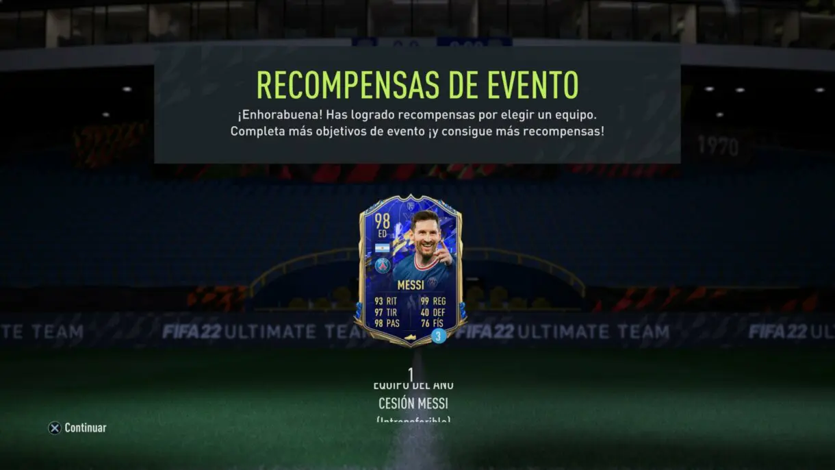 FIFA 22: así puedes conseguir fácilmente a Messi o Lewandowski TOTY cedidos Ultimate Team 