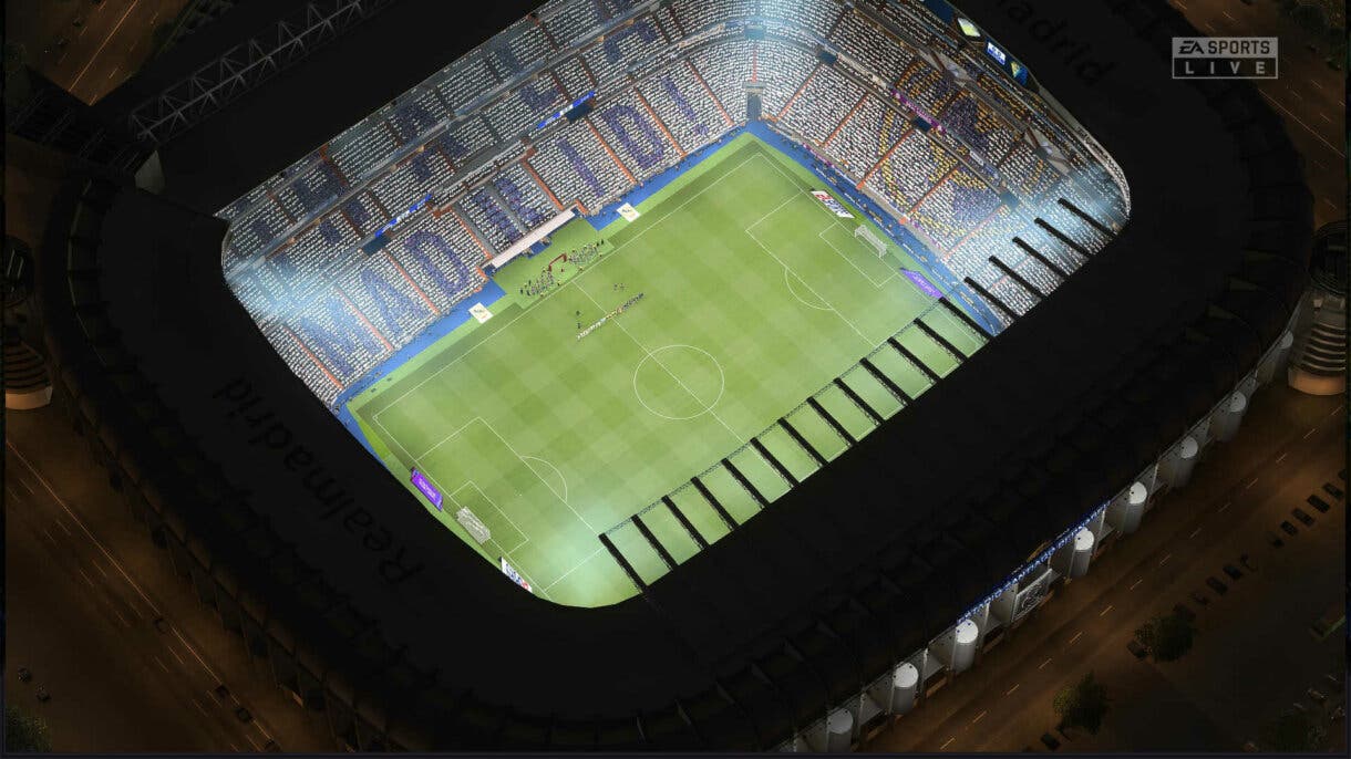 FIFA 22: ¿Qué clubes de Liga Santander y Liga SmartBank contarán con sus propios estadios y cuáles no? estadio Santiago Bernabéu en la edición anterior.