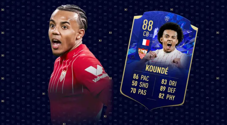 Imagen de FIFA 22: ¿Central de nivel o inseguro? Review de Koundé TOTY Honorífico